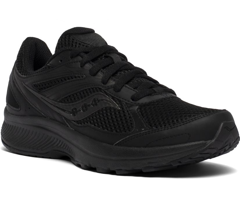 Saucony Cohesion 14 Women's Running Shoes Black / Black | Canada 091DFMN